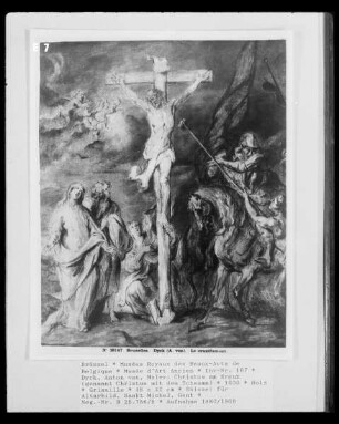 Christus am Kreuz (genannt Christus mit dem Schwamm)