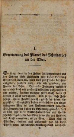 Der Erziehungs- und Schulrath. 1 = 5. 1815