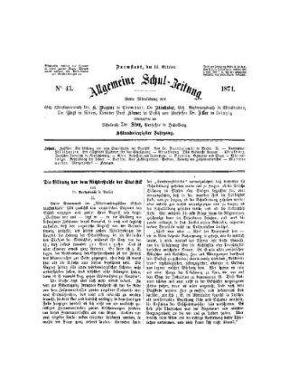 Die Bildung vor dem Richterstuhle der Statistik
