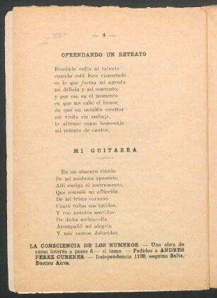 Ofrendando un retrato