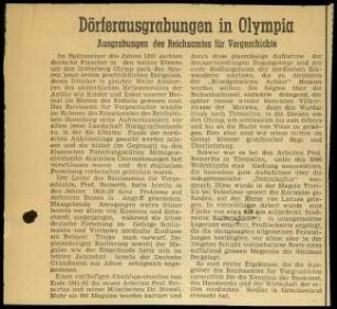 Anlage I. Zeitungsartikel