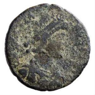 Münze, Aes 2, 25. August 383 - 28. August 388 n. Chr.