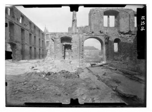 Magdeburg, Domplatz 5. Ruine der ehem. Domdechanei