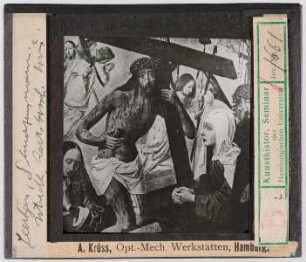 Geertgen tot St. Jans: Schmerzenmann. Utrecht, Erzbischöfliches Museum