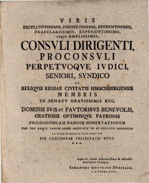 Diss. philos. novissima de iuramento in verbo magistri, et in specie de cautionibus eiusdem
