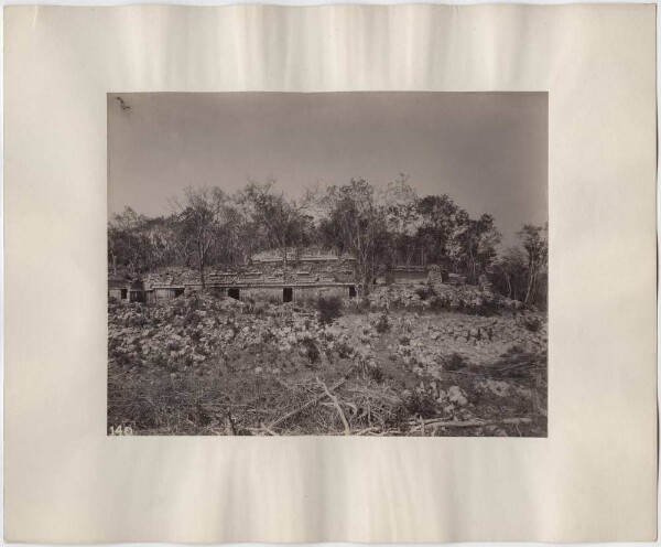 "Palace. East wing and terrace. (from 10 feet above the surface)"