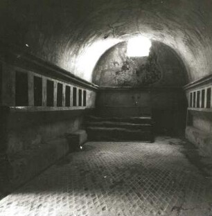 Pompeji. Stabianer Thermen. Frauenapodyterium nach westen