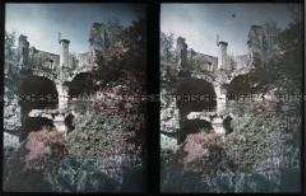 Turmruine im Schlosspark Heidelberg