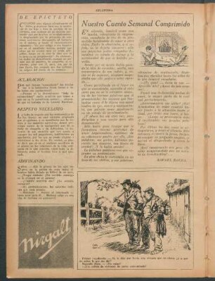 Nuestro cuento semanal comprimido