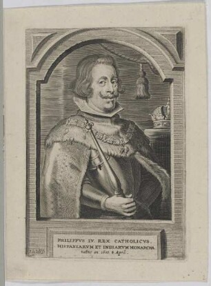 Bildnis des Philippvs IV., König von Spanien