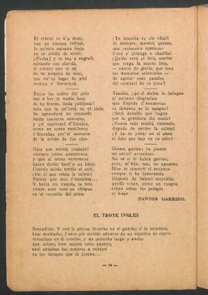 El trote inglés