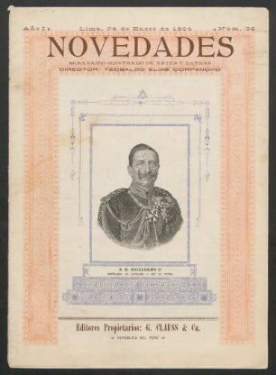 [Retrato de] S. M. Guillermo II, Emperador de Alemania y Rey de Prusia
