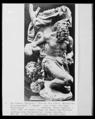 Relief links: Heiliger Hieronymus