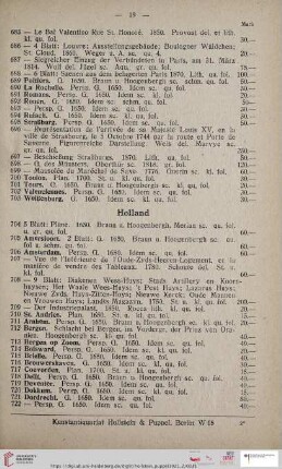Holland (Nr. 704 - 761)