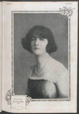 Nota social. - Sra. Blanca Leguizamón de Rosso Guerrero.