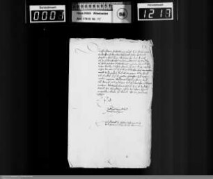 . 1567: Januar-April 1567
