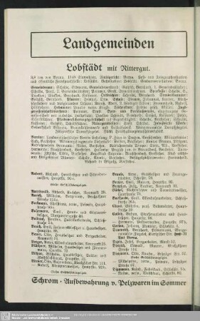 Lobstädt mit Rittergut