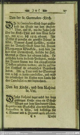 Von der St. Gertruden-Kirch