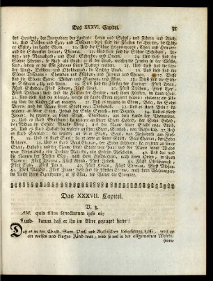 Das XXXVII. Capitel.