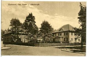 Lautawerk. Ecke Pistor - Schulstraße