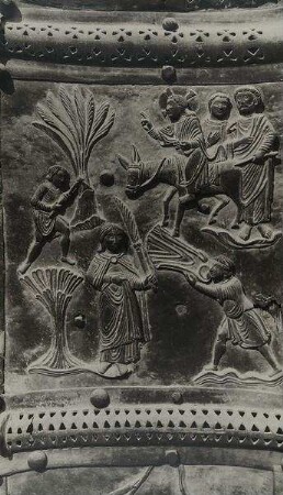 Detail des Bronzetors (San Zeno, Verona)