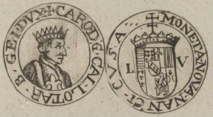 Bildnis des Carolus II., Kaiser des Römisch-Deutschen Reiches