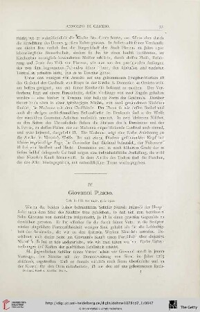 Giovanni Pisano: Geb. in Pisa um 1250; gest. 1320