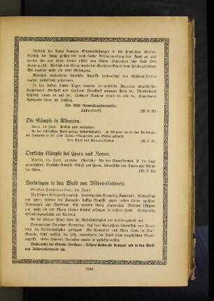Oertliche Kämpfe bei Ypern und Noyon.