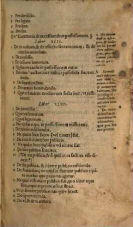 Dn. Sacratissimi Principis Iustiniani PP. A. Iuris enucleati ex omni vetere iure collecti Digestorum seu Pandectaruj libri quinquaginta, 6. A Libro XXXIX. Usque Ad Librum XLV.