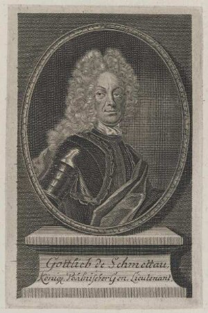 Bildnis des Gottlieb de Schmettau