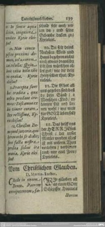 Vom Christlichen Glauben