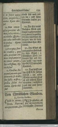 Vom Christlichen Glauben