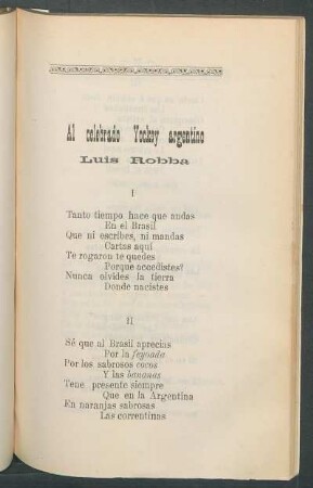 Al celebrado Yockey argentino Luis Robba