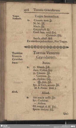 Tormia Venteris Gravidarum