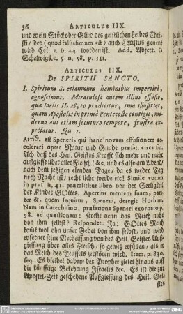 Articulus IIX. [VIII.] De Spiritu Sancto