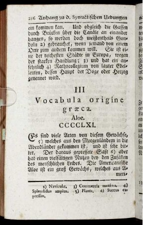 III Vocabula origine græca.