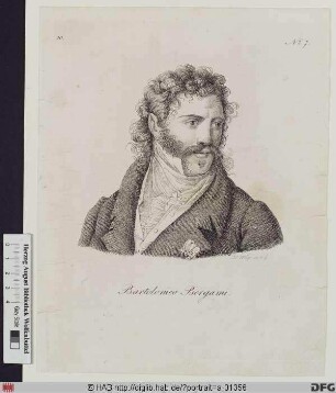 Bildnis Bartolomeo (Baron von) Bergami (Pergami)