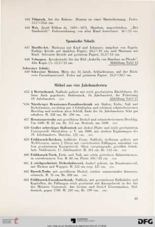 Spanische Schule (Nr. 647-648)