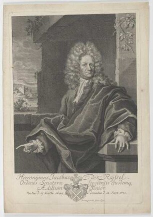 Bildnis des Hieronymus Jacobus de Ryssel