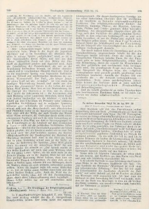 589-590 [Rezension] Ziehen, Th., Die Grundlagen der Religionsphilosophie (Monotheismus)