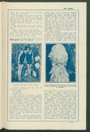 Mistinguett em "En douce"