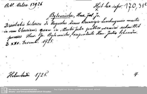 Historia Saxoniae inferioris 0170,31.c