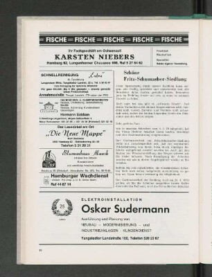 Schöne Fritz-Schumacher-Siedlung