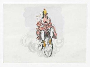 Thusnelda auf dem Velociped - Zwanglose Geschichten und Bilder.