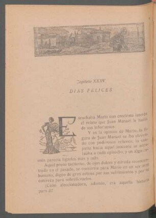 Capítulo XXXV - Días felices