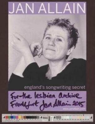 Jan Allain : england's songwriting secret