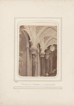 Galerie des Palácio de Monserrate bei Sintra