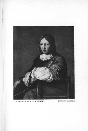 53. Abraham van den Tempel Herrenbildnis