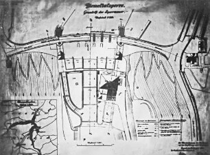 Bau der Diemeltalsperre/Diemel