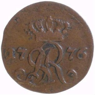Münze, Schilling, 1776